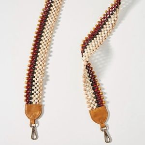 Anthropologie Beaded Bag Strap